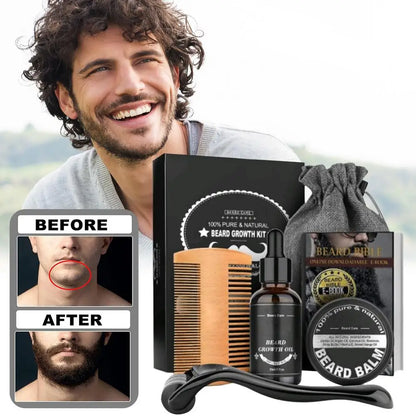 5pcs Men's Beard Kit