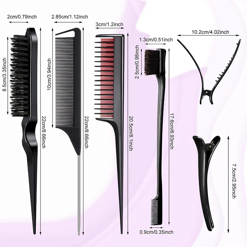 3-10pcs Hair Styling Comb Set